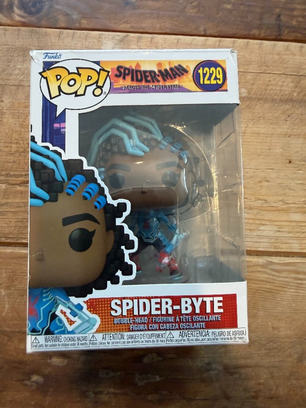 Funko Pop #1229 Spider‑Byte – Across the Spider‑Verse – Light Box Wear – Marvel